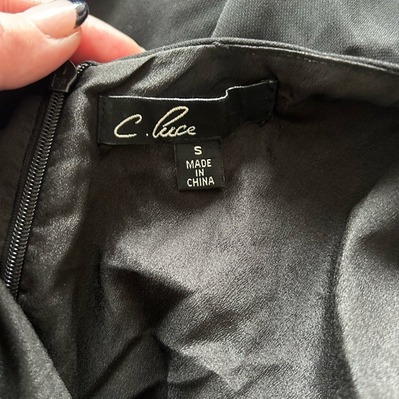 C.Luce black beaded party dress - Picture 2 of 4